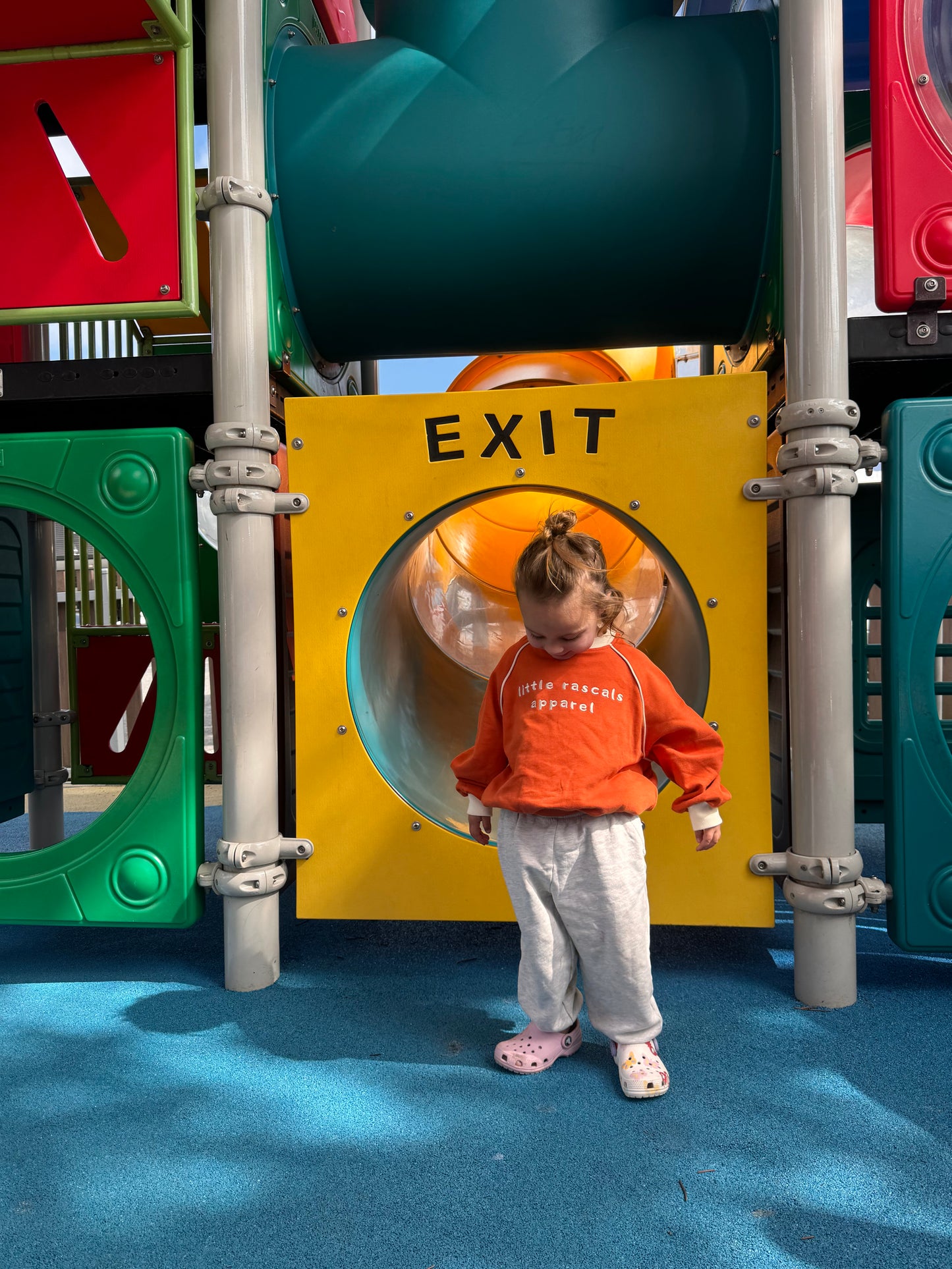 Rust & Cream Crewneck