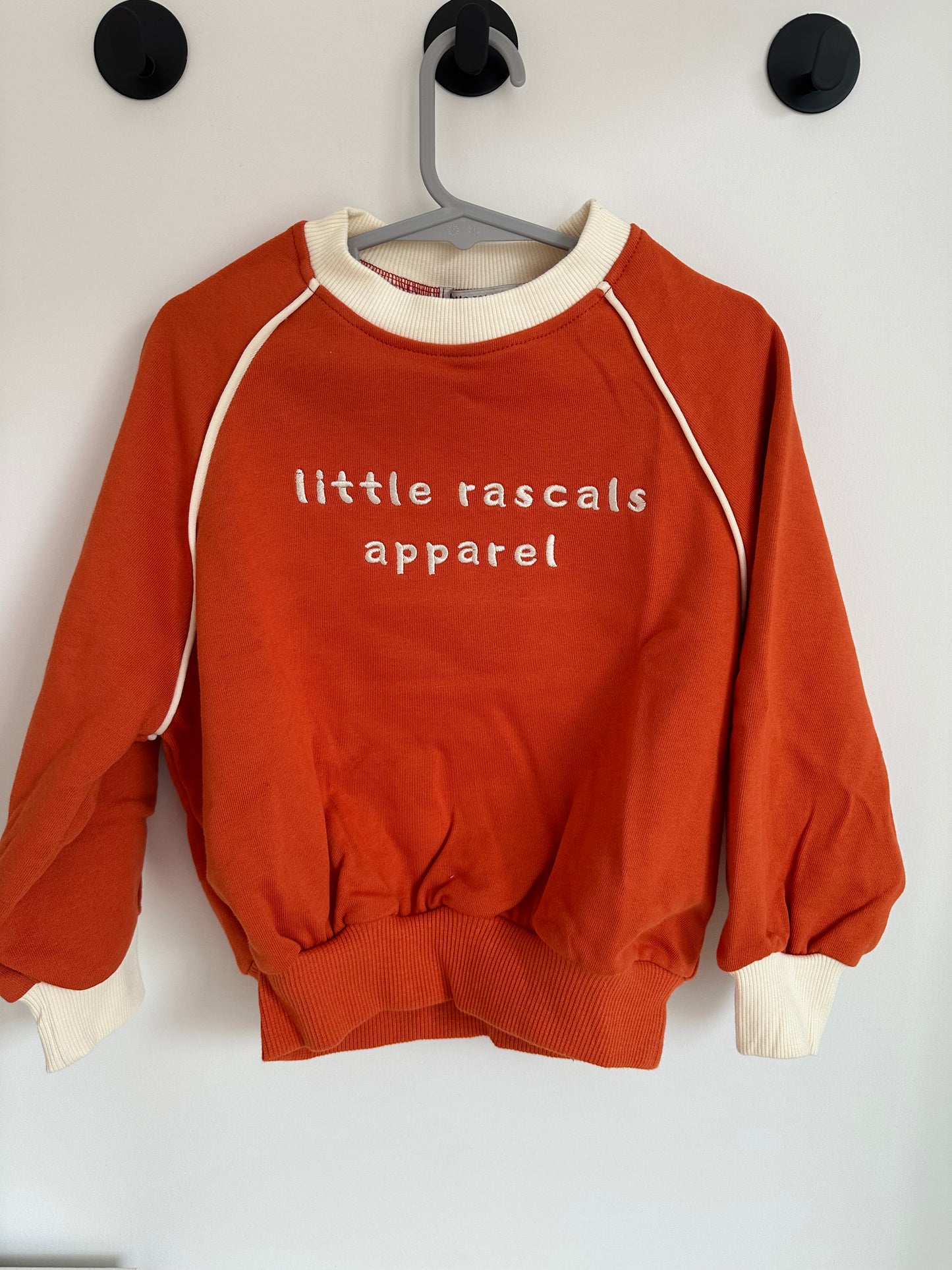 Rust & Cream Crewneck