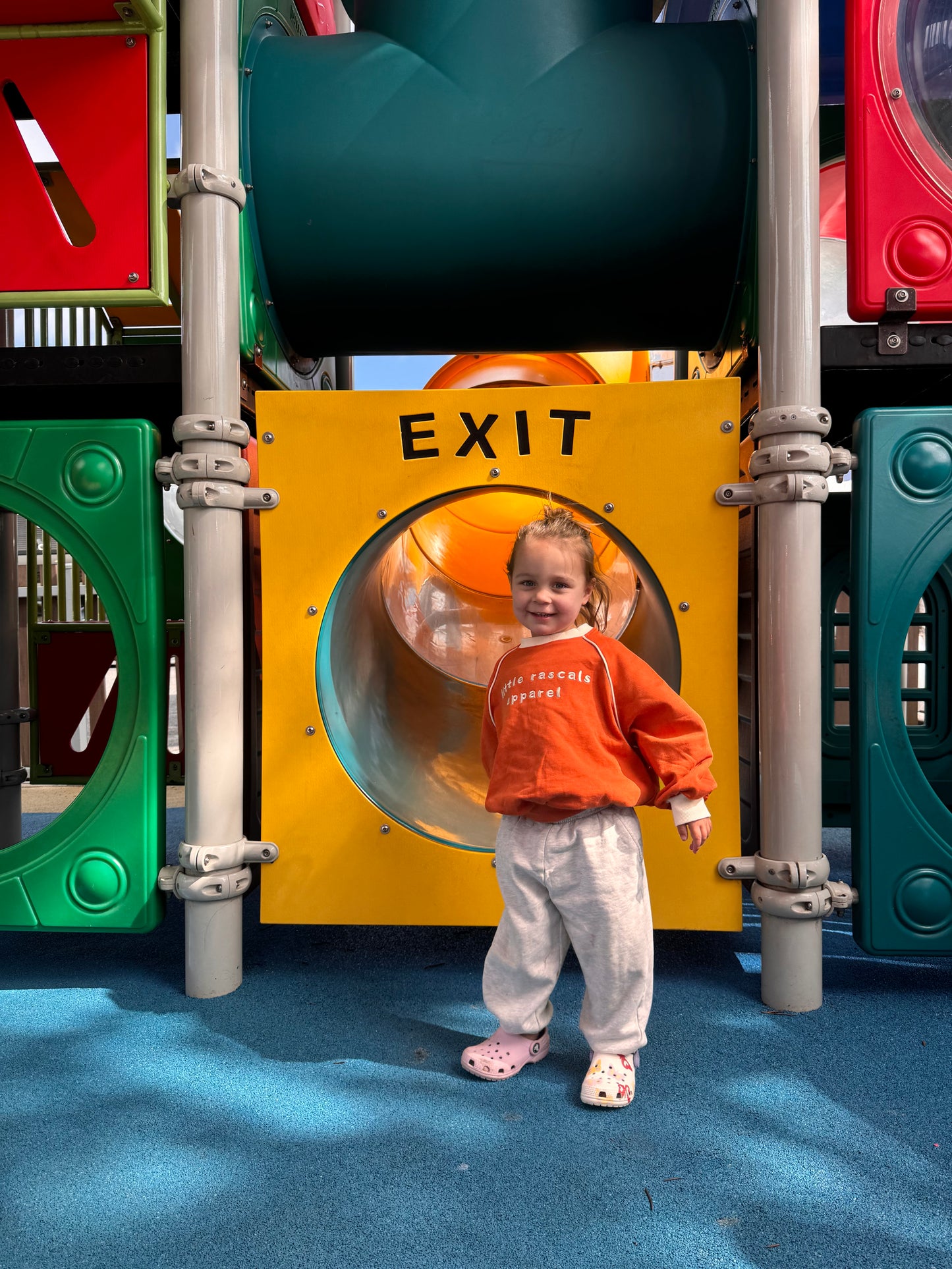 Rust & Cream Crewneck